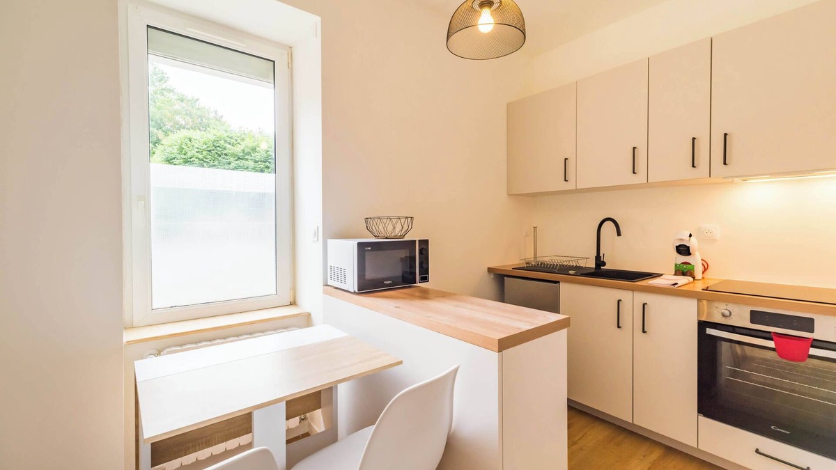 Guingamp Apartment | Studio pratique & cosy - centre de Guingamp