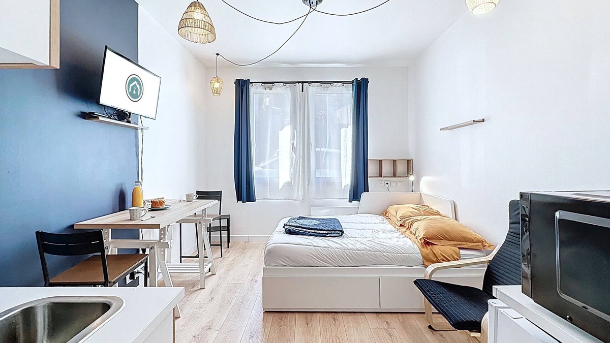 Lambezellec Apartment | Studio récent et moderne, parking, fibre*Ker Vern*