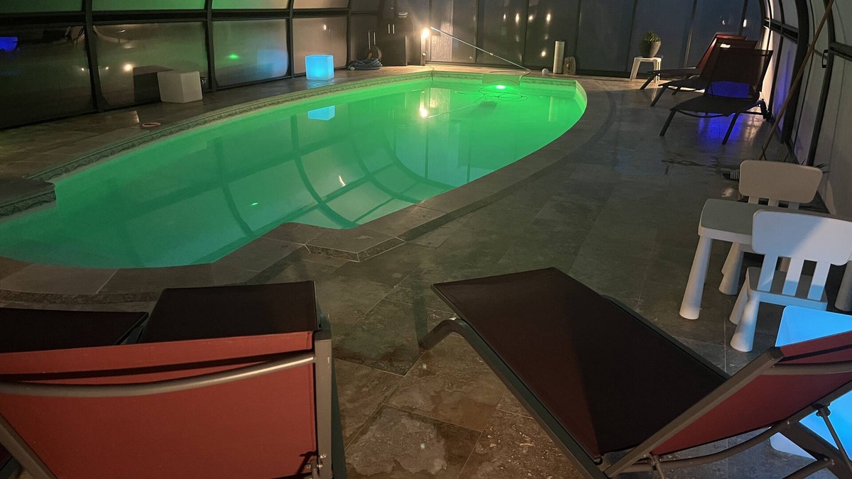 Moelan-sur-Mer Apartment | Studio t1 pool spa sauna independent
