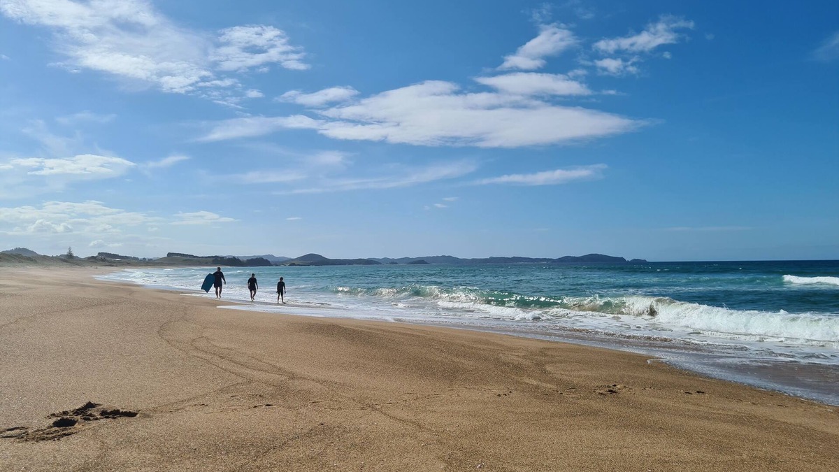 Pataua South Apartment | Studio with fabulous views over Pataua South & coast. Open spaces. Boat parking.