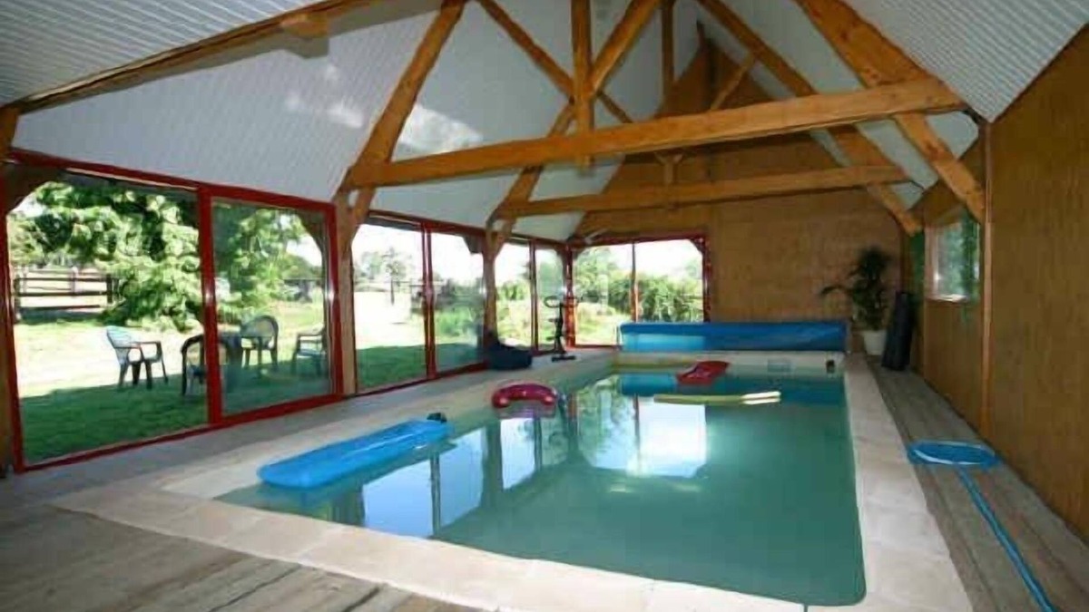 Coudray-Rabut Apartment | STUDIO with indoor pool in 10 mm DEAUVILLE stud farm