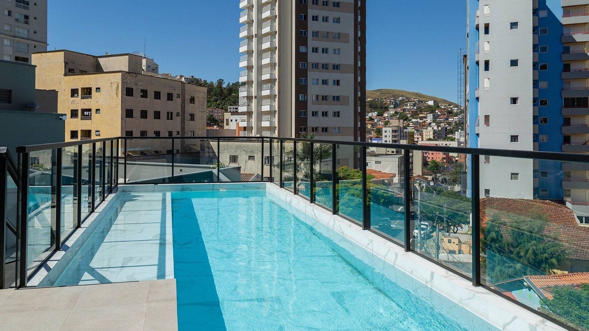 Sao Benedito Apartment | Studio With Pool in Pocos de Caldas Pgo412