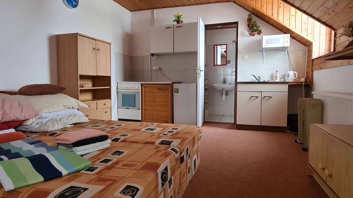Jetrichovice Apartment | Studio with private garden and indoor pool