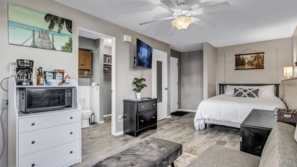 Aurora Apartment | Studio1120F/BigTV/PKG/near Chicago Outlet Mall/Downtown Aurora/Hollywood Casino