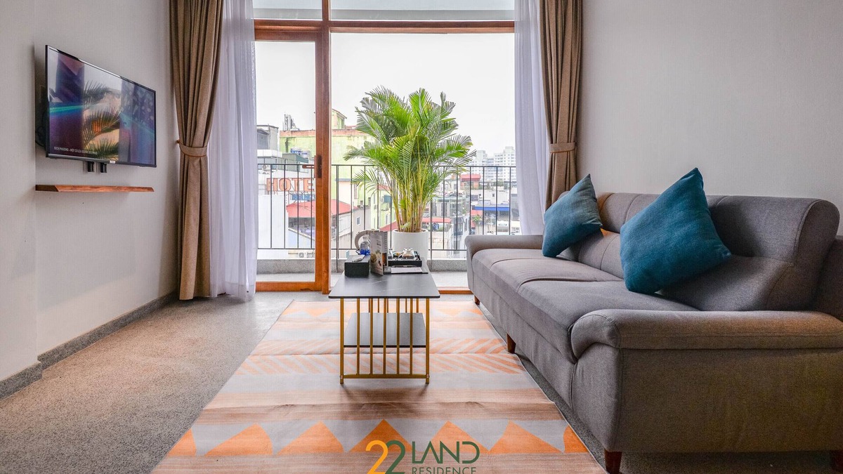 Dich Vong Apartment | Stunning 1B with City View in 22Land Residence