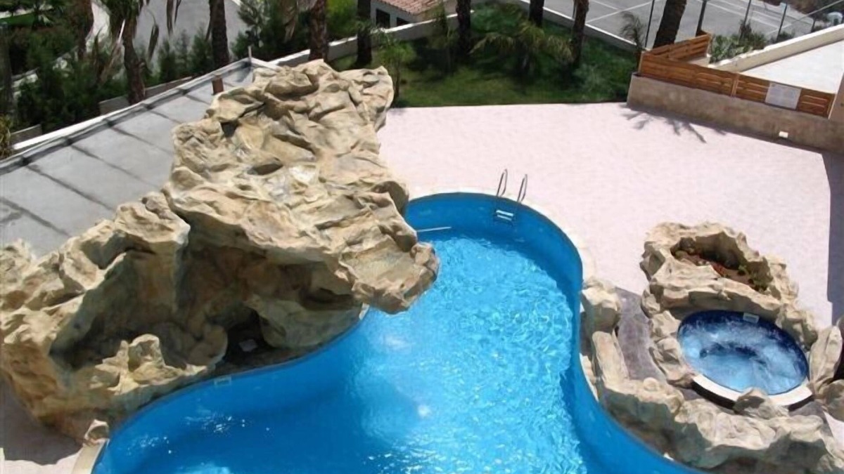Oroklini Apartment | Stunning 2 bedroom luxury apartment, fantastic views, amazing pool and gardens