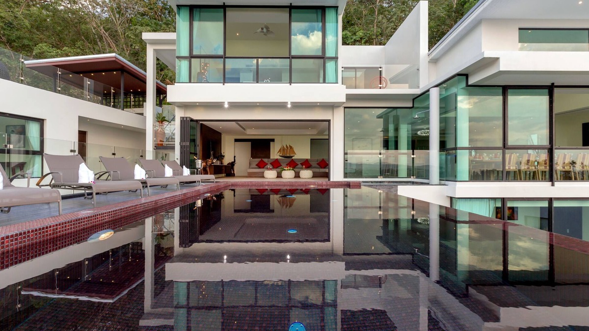 Cherngtalay Villa | Stunning 7 bedroom pool villa, amazing sea views