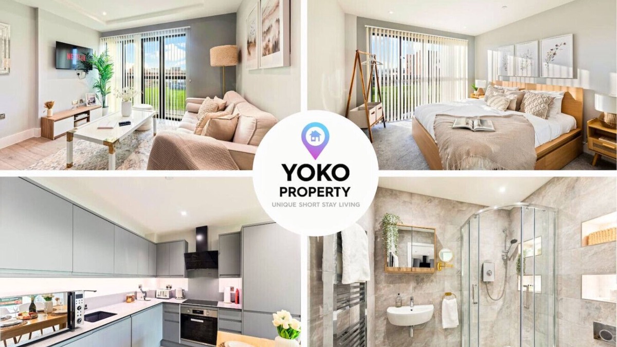 Leicester Apartment | Stunning Apartment City Centre Free Parking Self-Check-In Fast WiFi