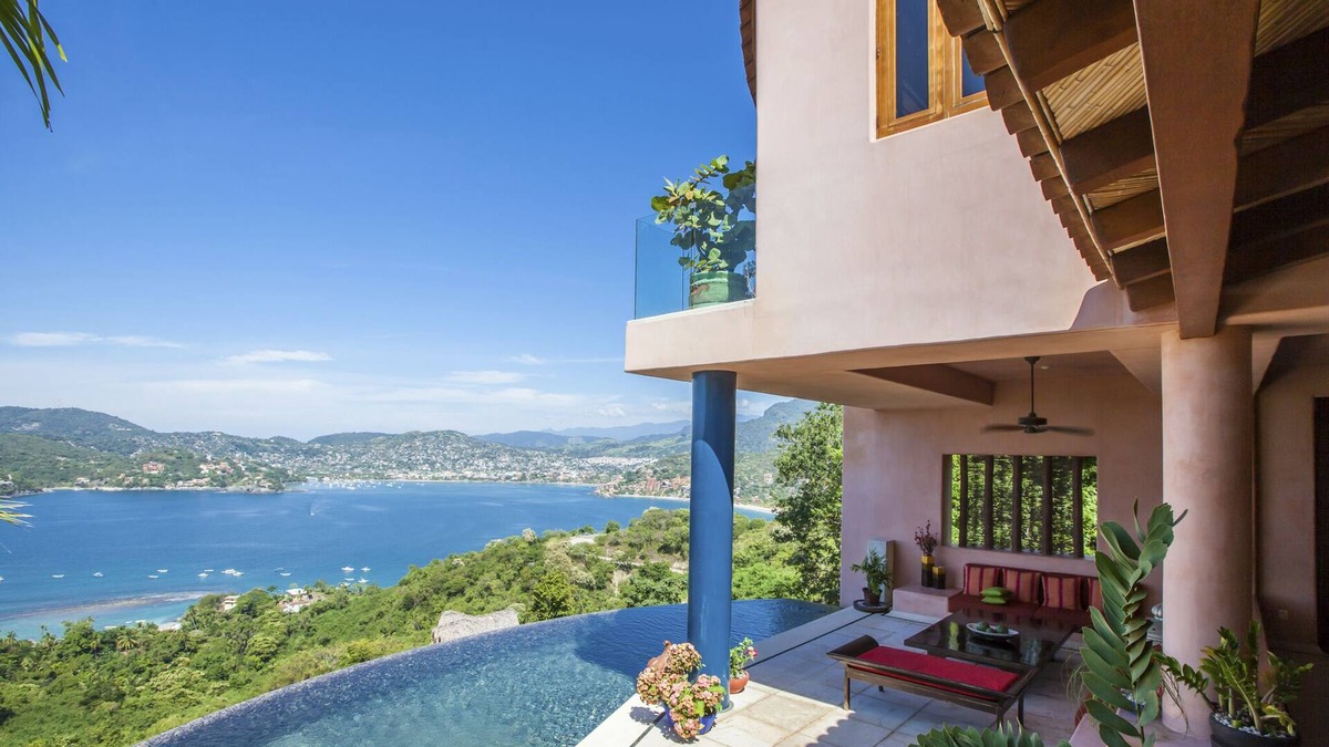 Cerro del Vigia Villa | Stunning Bayview Zihuatanejo Luxury Villa Casa Espiritu