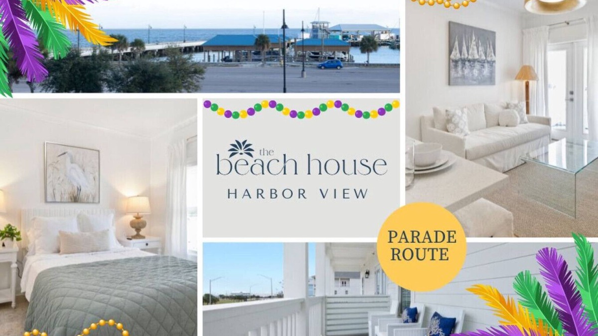 Pass Christian House | Stunning Beachfront Condo with Breathtaking Balcony Views!