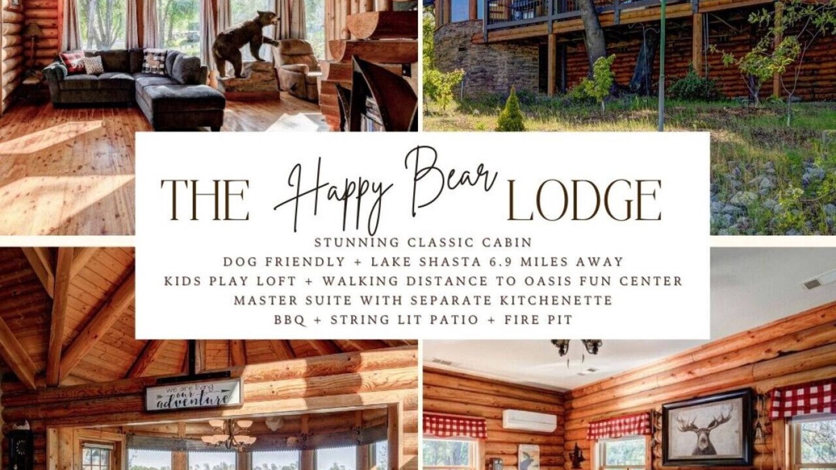 Shasta Lake Cabin | Stunning Cabin Minutes From Shasta Lake