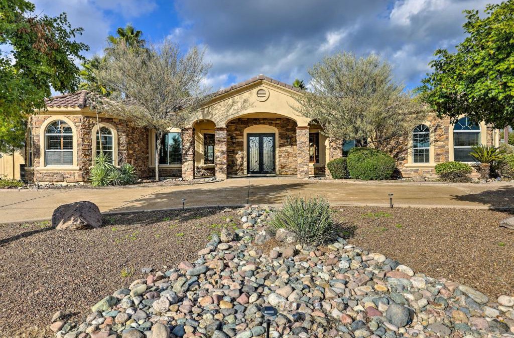 Desert View Village House | Stunning Cave Creek Oasis with Pool and Hot Tub!