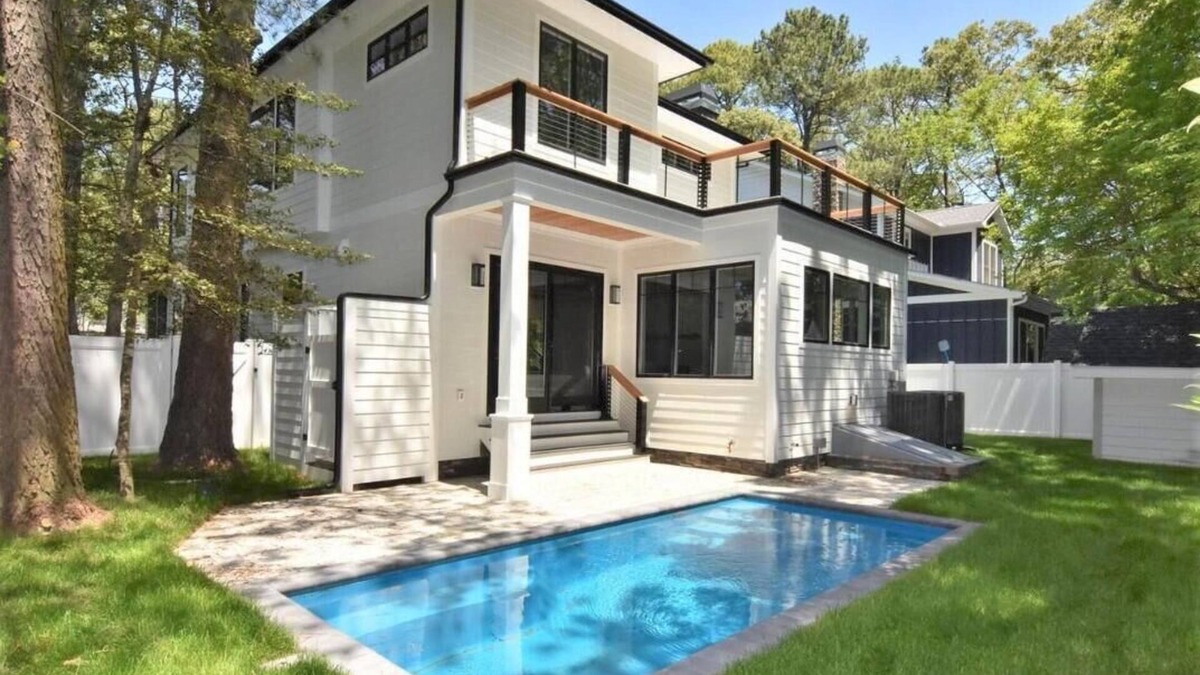 Henlopen Acres House | Stunning contemporary home with a private pool and walking distance to the beach