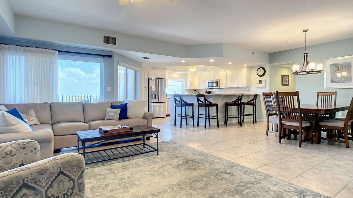 New Smyrna Beach Condo | Stunning Corner at Oceanwalk | Resort Style Amenities | OW10-401