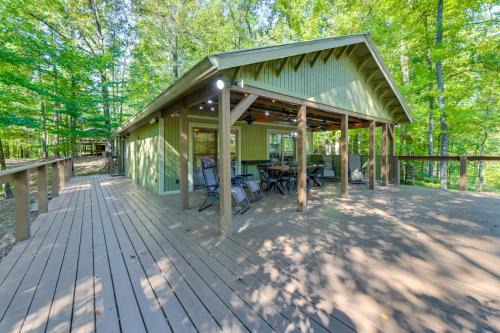 Howard House | Stunning Culloden Cabin with Deck and Creek View!
