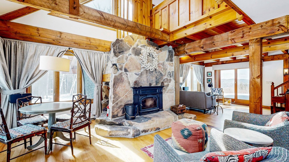 Littleton House | Stunning home with Moore Reservoir views and private sunroom