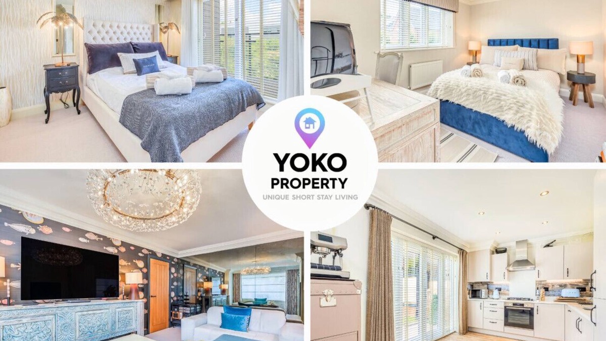 Olney House | Stunning House Free Parking Office Room Super-Fast WiFI Smart TVs