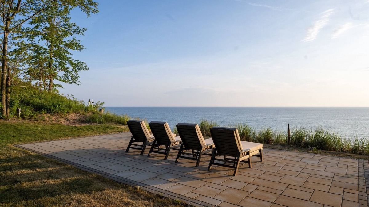 West Olive House | Stunning Lake Michigan Home with Private Beach