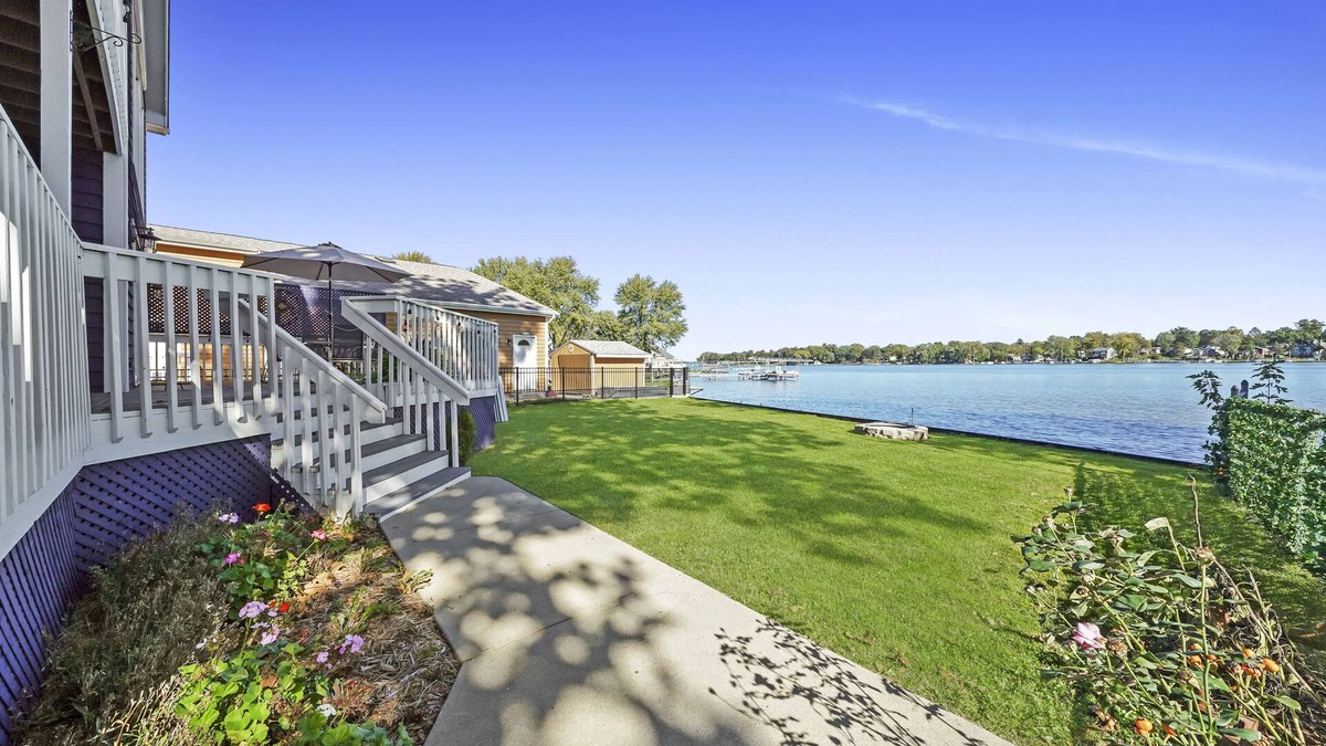 Fox Lake House | Stunning Lakefront Home on the Chain O'Lakes! ★ Amazing Views & Newly Rehabbed