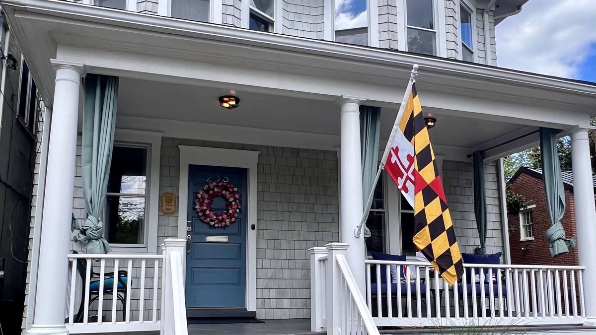 Historic District House | Stunning, Large Historic Annapolis Home, Steps to Downtown, Private Driveway!