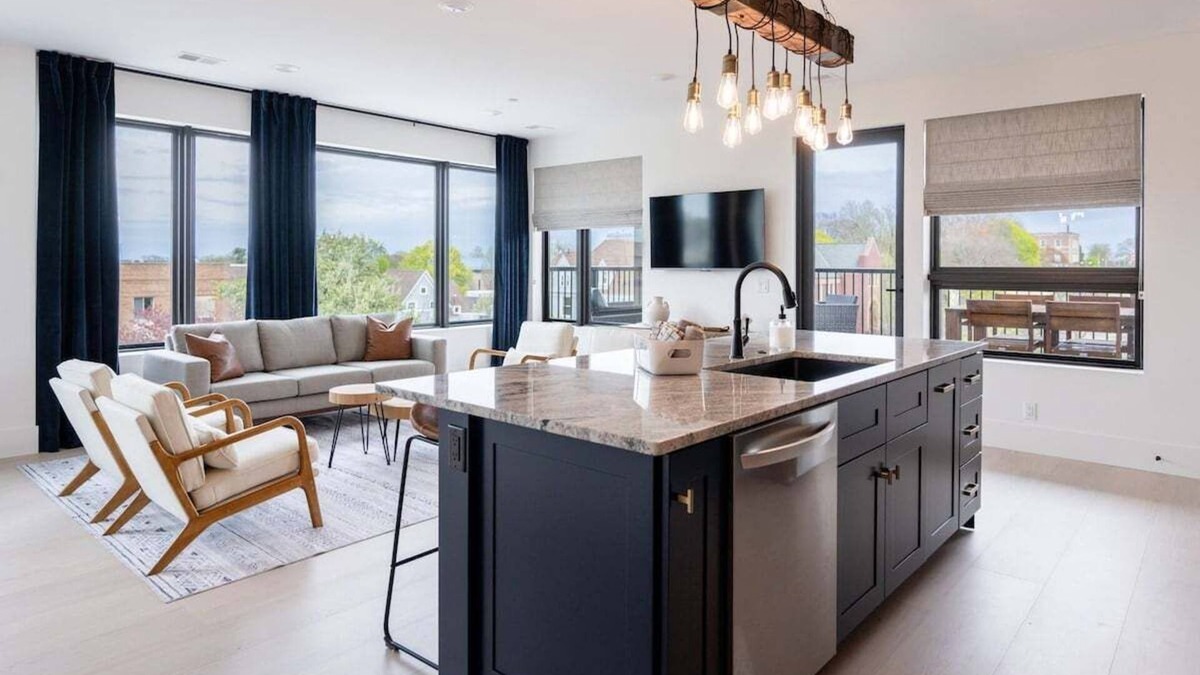 Grand Haven Condo | Stunning Luxury Condo in Downtown Grand Haven!