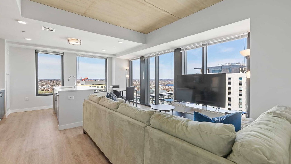 Assembly Square Apartment | Stunning Modern 3BR/2BA Apartment in Vibrant Assembly Square, Somerville