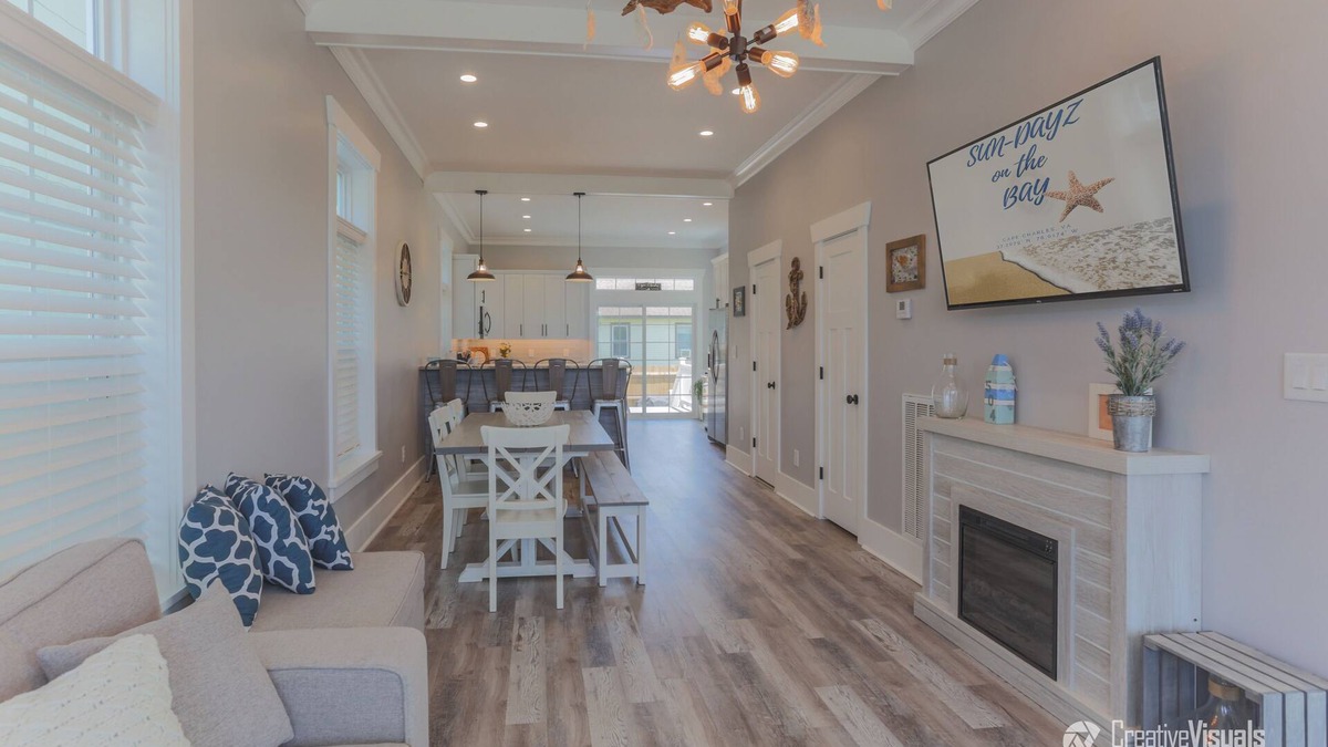 Cape Charles House | Stunning New Construction in Historic Cape Charles 3 1/2 Blocks to the Beach