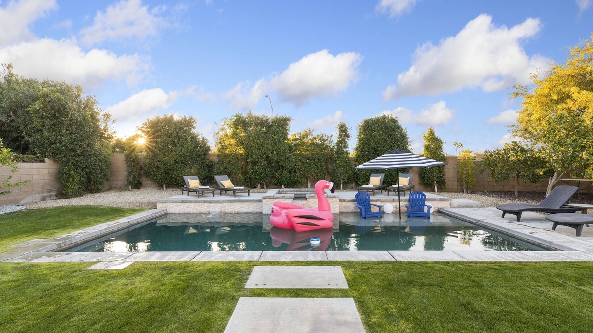 Bermuda Dunes House | Stunning Oasis w/Resort Style Pool, Patio & Game Room
