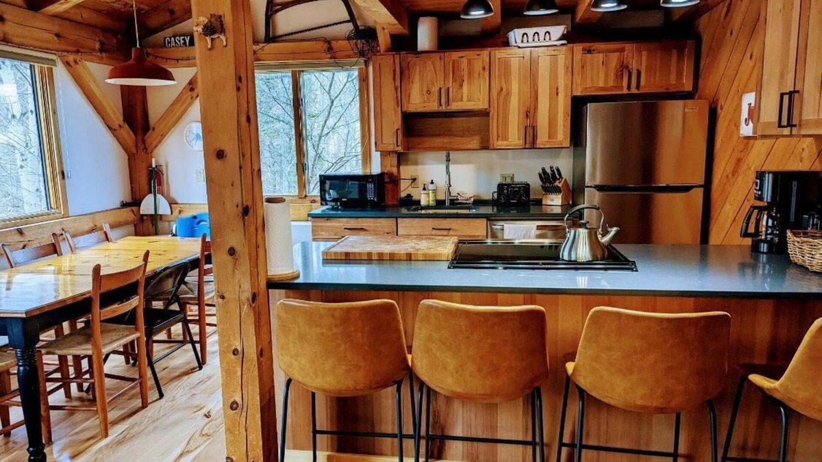 Carrabassett Valley Condo | Stunning Post And Beam, Ski-in/Ski-Out Birchwood Penthouse.