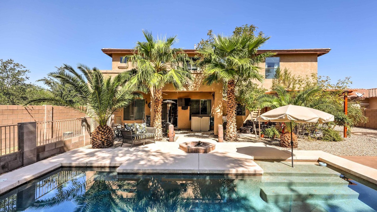 Chandler House | Stunning Pool & Patio: Spacious Chandler Oasis!