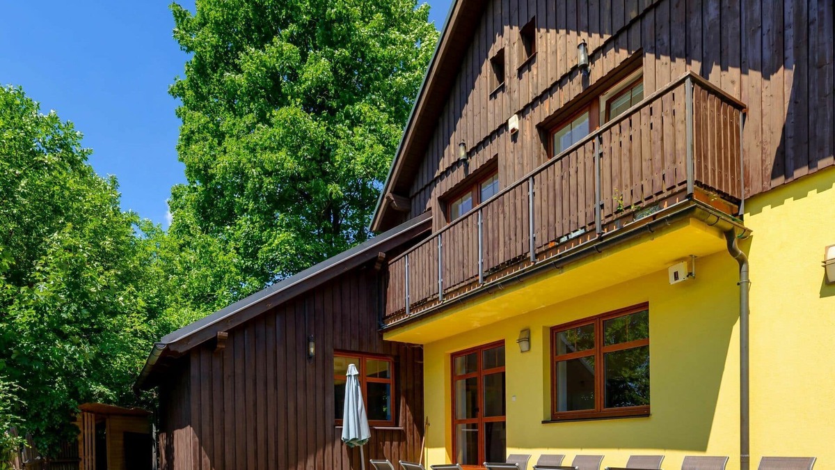 Albrechtice v Jizerskych horach House | Stunning private villa with WIFI, private pool, hot tub, TV, terrace, pets allowed and parking