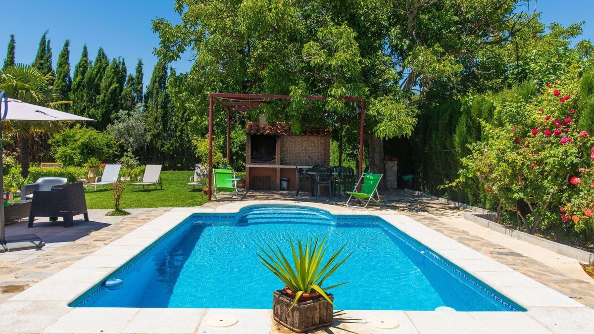 Niguelas House | Stunning private villa for 6 people with private pool, A/C, WIFI, TV and pets allowed