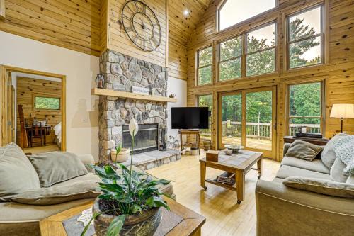 Lake City House | Stunning Riverfront Retreat in Northern Michigan!