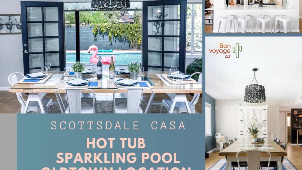 Pointe Scottsdale House | Stunning Scottsdale Home with Private Pool+Hot Tub