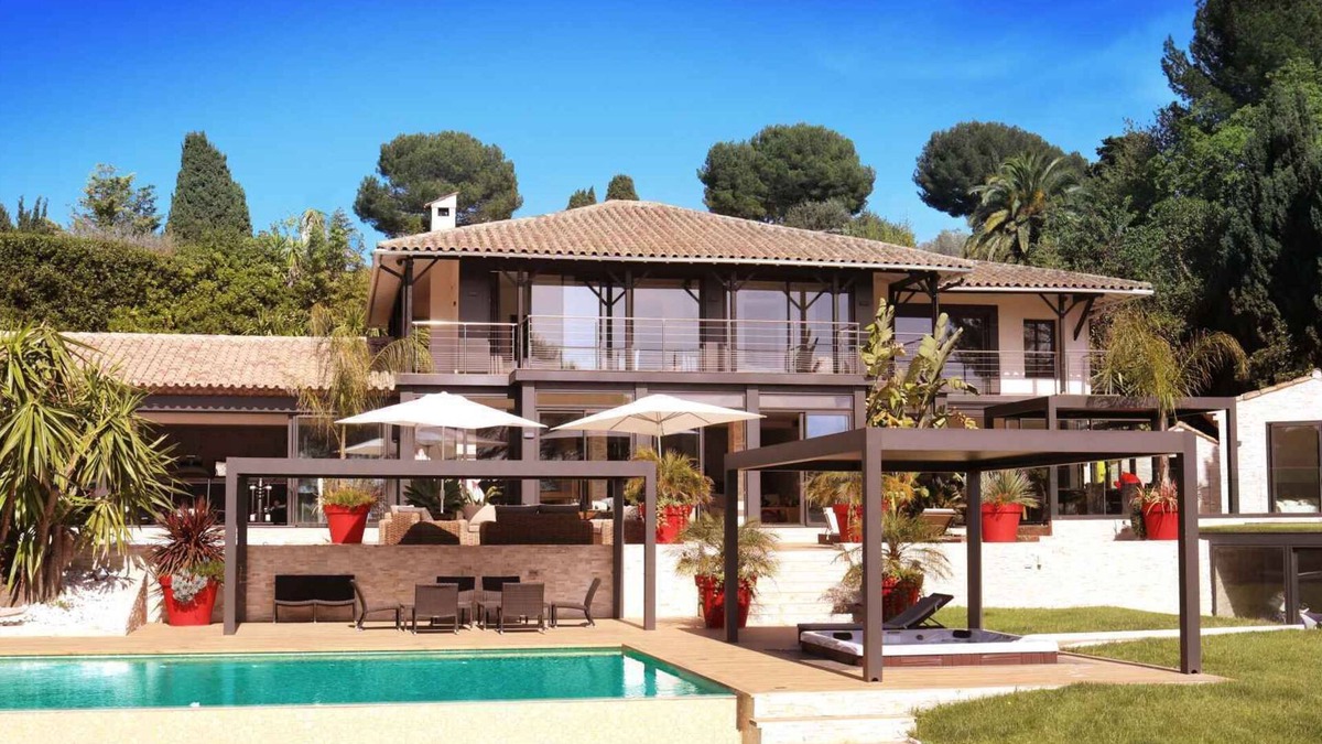 California - Pezou Villa | Stunning Sea View Caribbean Style Villa, Fitness & Leisure Area, Pool & Jacuzzi