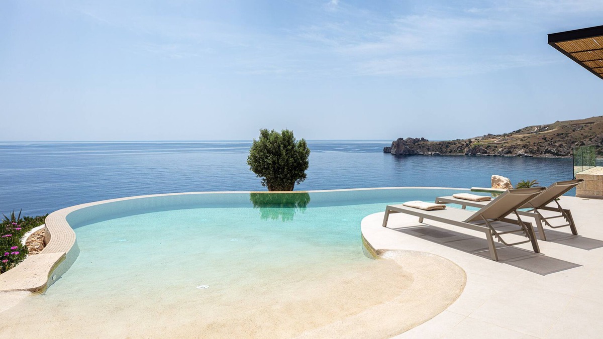 Vizari Villa | Stunning sea views, access to a private cove, hot tub!