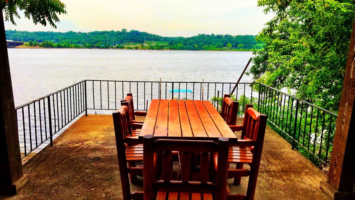 Lakeland House | Stunning St. Croix River Retreat with Hot Tub, Sauna, Private Beach and Dock