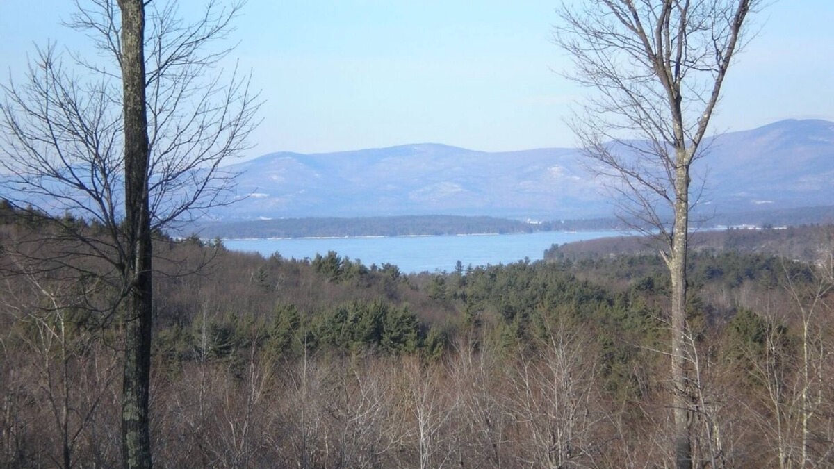 Alton Bay Cabin | Stunning view from this secluded mountain gettaway