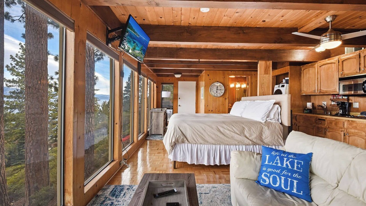 Crystal Bay Condo | Stunning Views at Stargazer | Lakefront Studio!