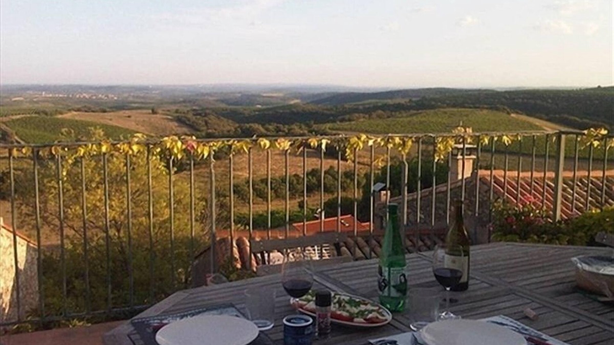 Caussiniojouls House | Stunning Views from Rooftop Terrace of Medieval Town House