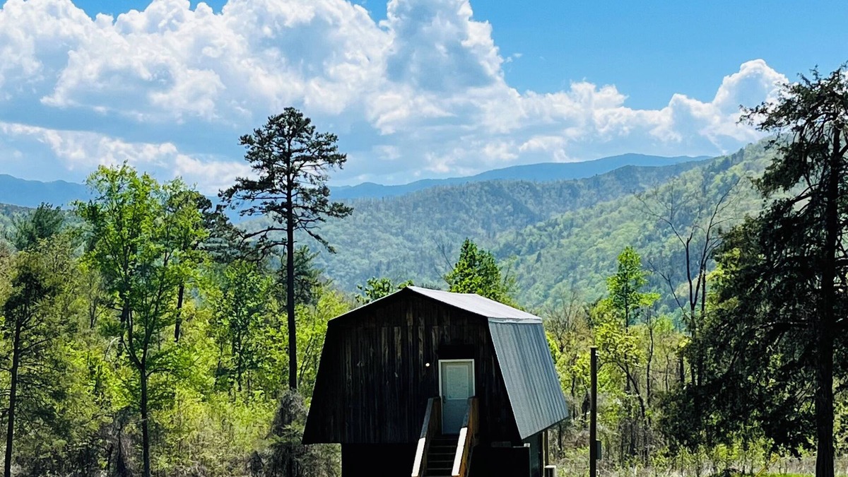 Cosby Apartment | Stunning Views of the Great Smoky Mountains in New Barndominium!