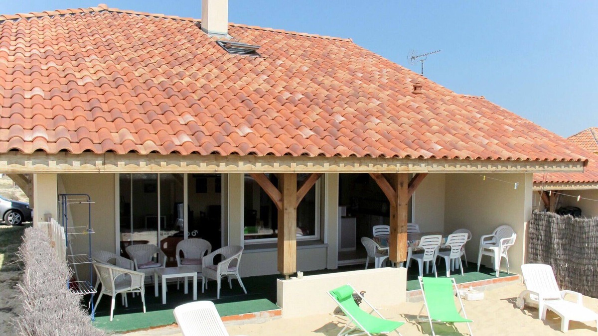 Contis-les-Bains House | Stunning villa for 8 people with WIFI, TV, terrace and parking