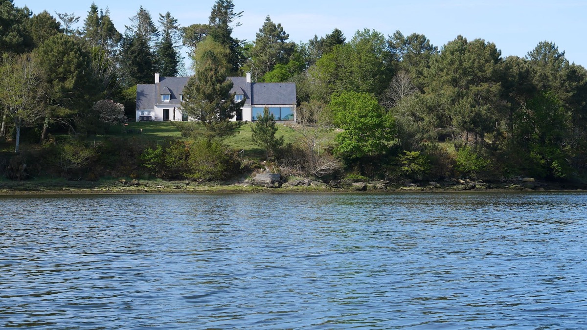 Gouesnach Villa | Stunning villa on a water-sea river (close to Bénodet's estuary)