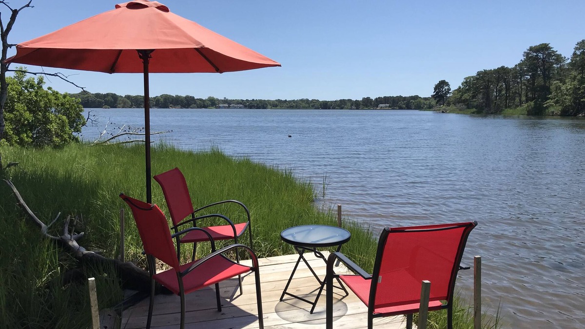 Dennis Port House | Stunning Waterfront Home on a Lake with a shared kitchen ~ #C0025970750