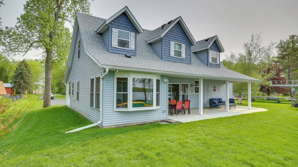 Waterville House | Stunning Waterville Home on Tetonka Lake!