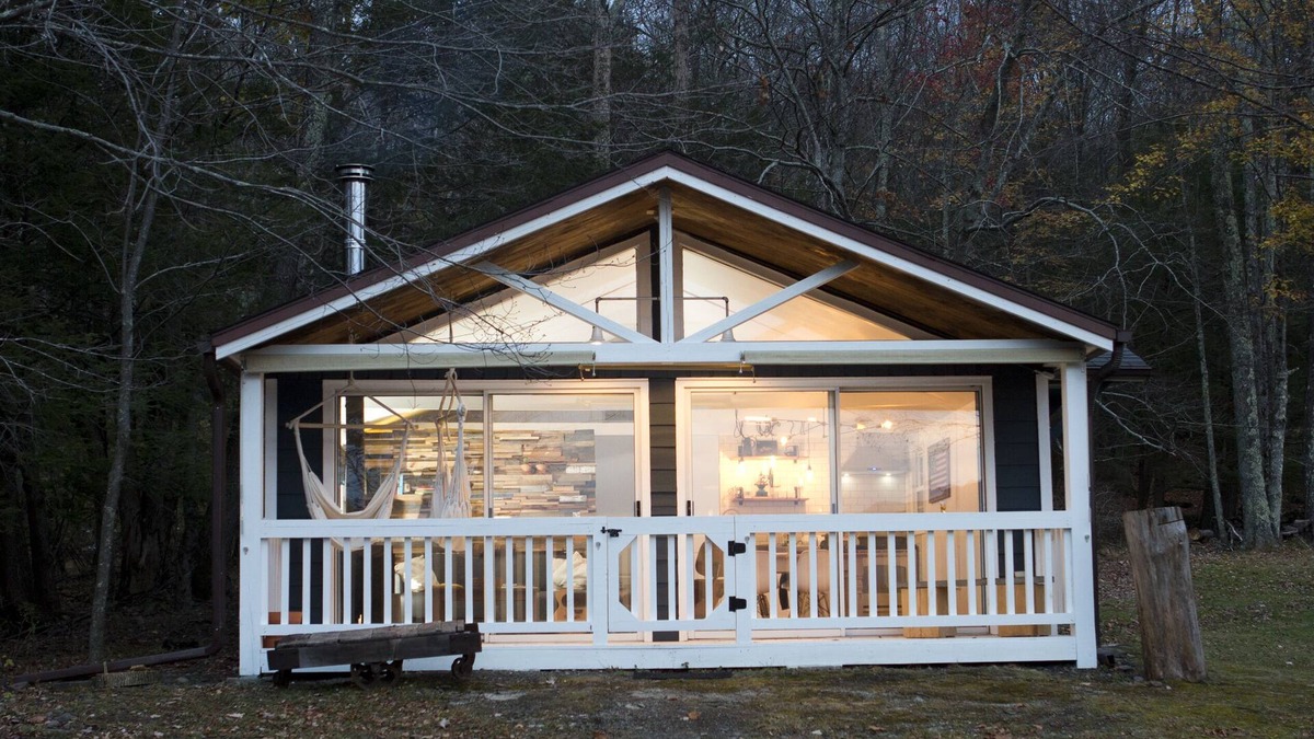 Shady Ski Chalet | Stunning Woodstock NY Chalet with panoramic Catskill Mountains Views