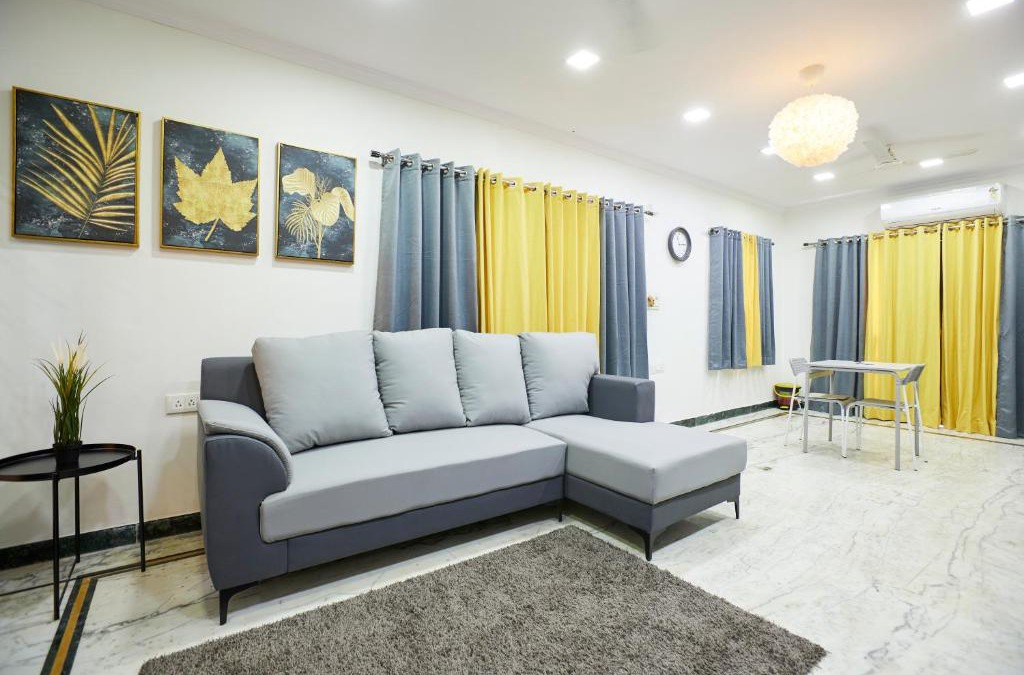 Banjara Hills Apartment | Stylish 1.5 BHK A/C at BanjaraHills Near CareHospitals