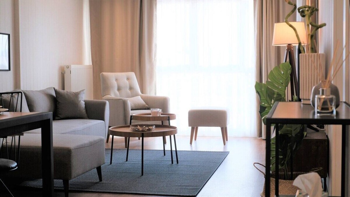Beylikduzu Apartment | Stylish 1Bedroom Apt w/sea view/gym/pool (VI-150)