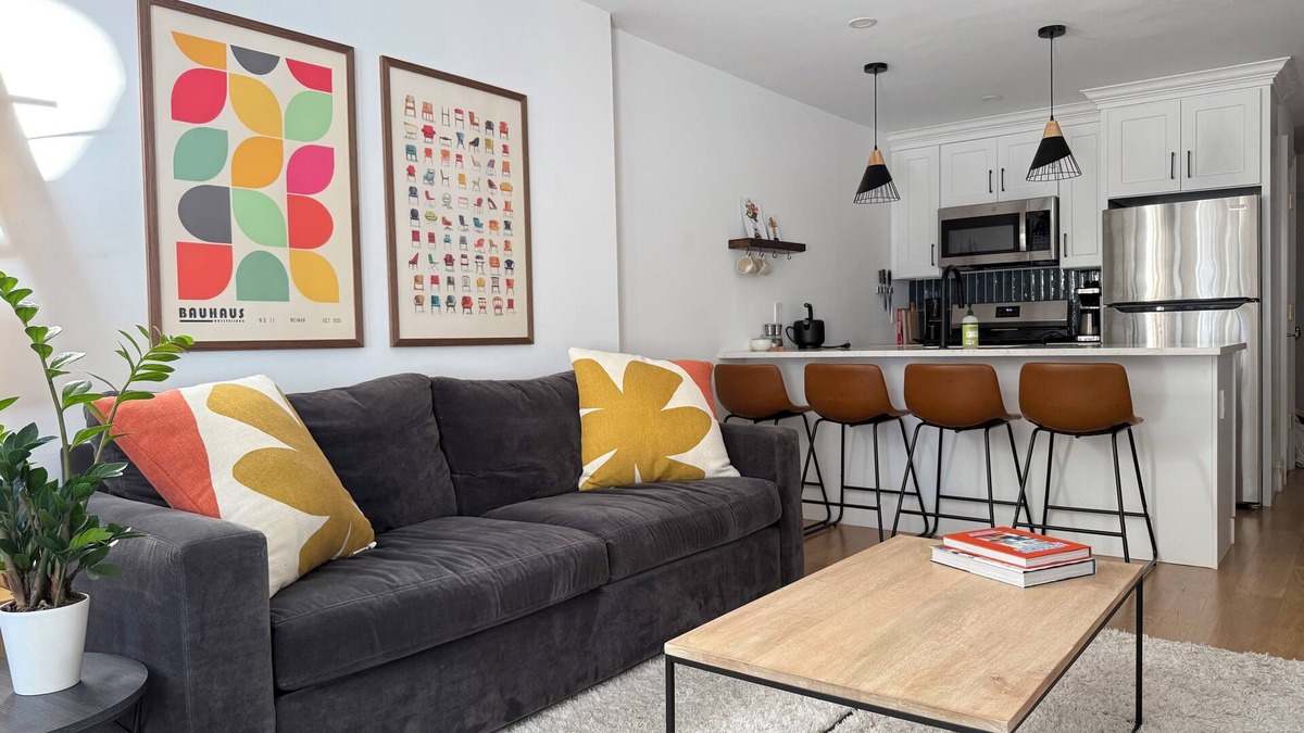 Crown Heights Apartment | Stylish 2-bedroom apartment in great location with AC, WiFi