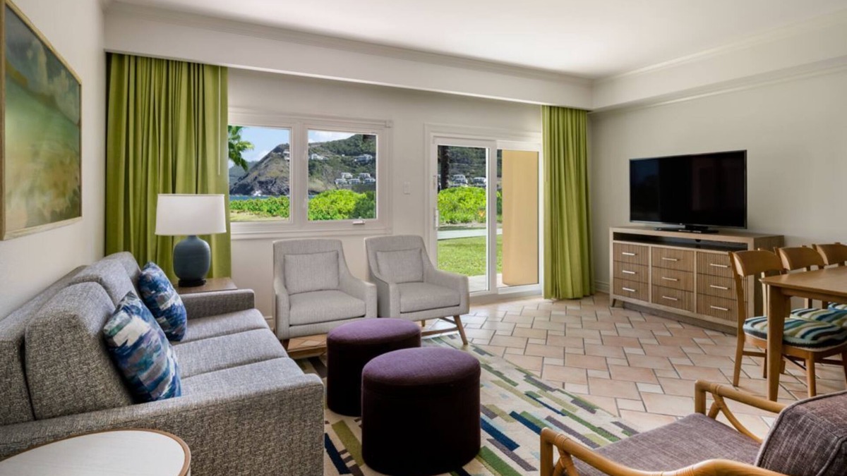 Kittian Village Apartment | Stylish 2BD Villa Oceanview in St. Kitts and Nevis